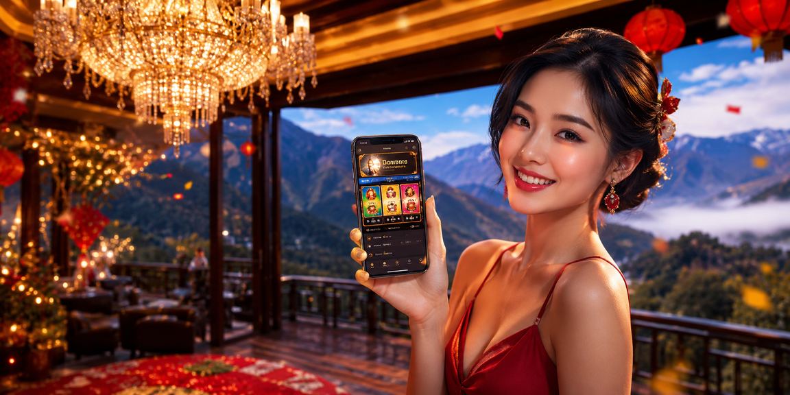 Người chơi slots tại lễ hội Sapa qua điện thoại di động